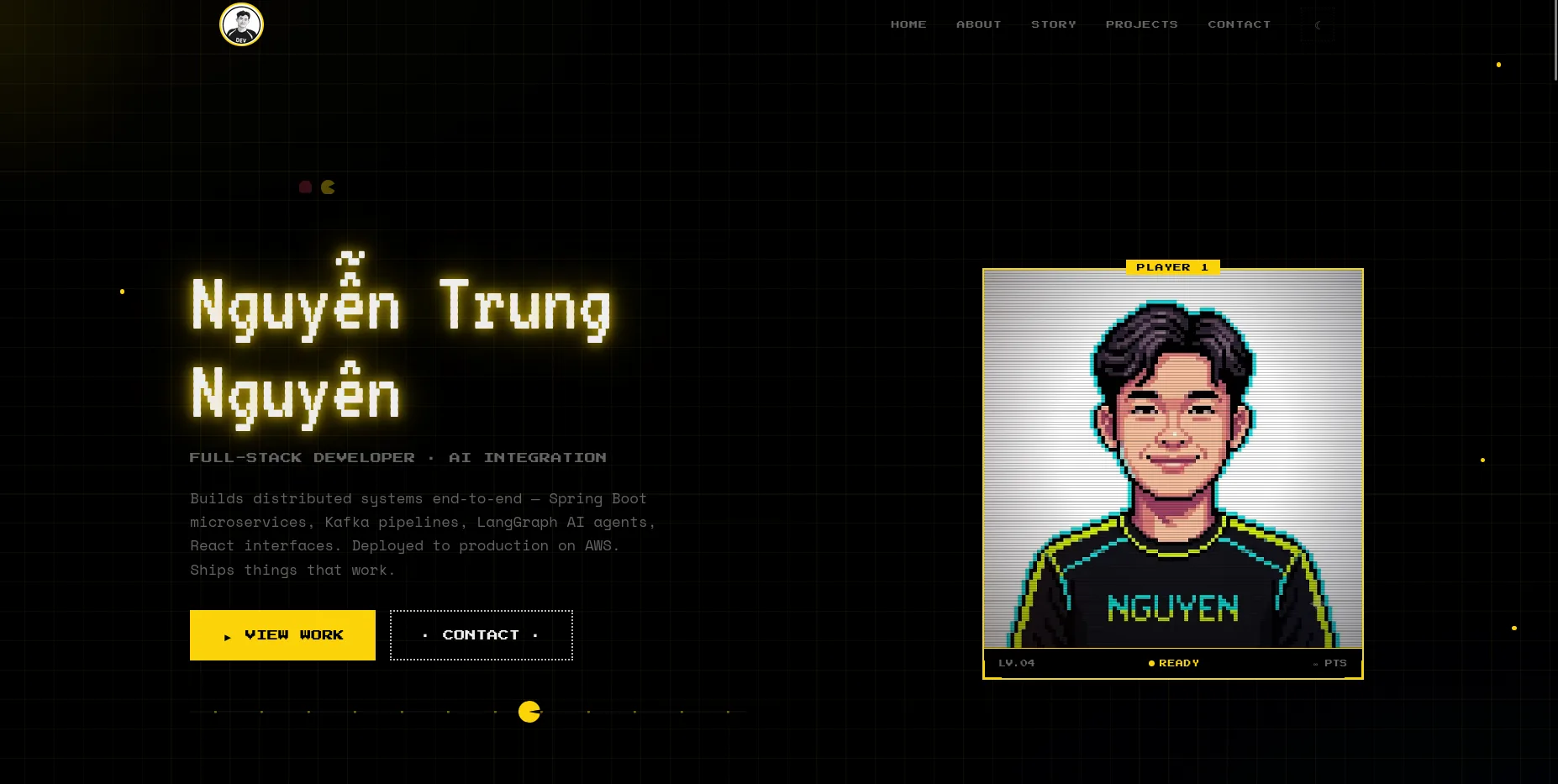 Personal Portfolio Website — screenshot 1 of 1